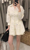 MATINEE Button Down Lace Shirt With Short Sets